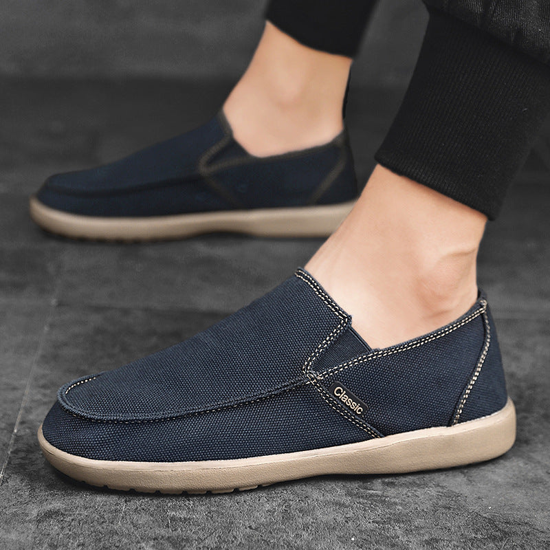 All-match Breathable Lazy Low-top Canvas Shoes