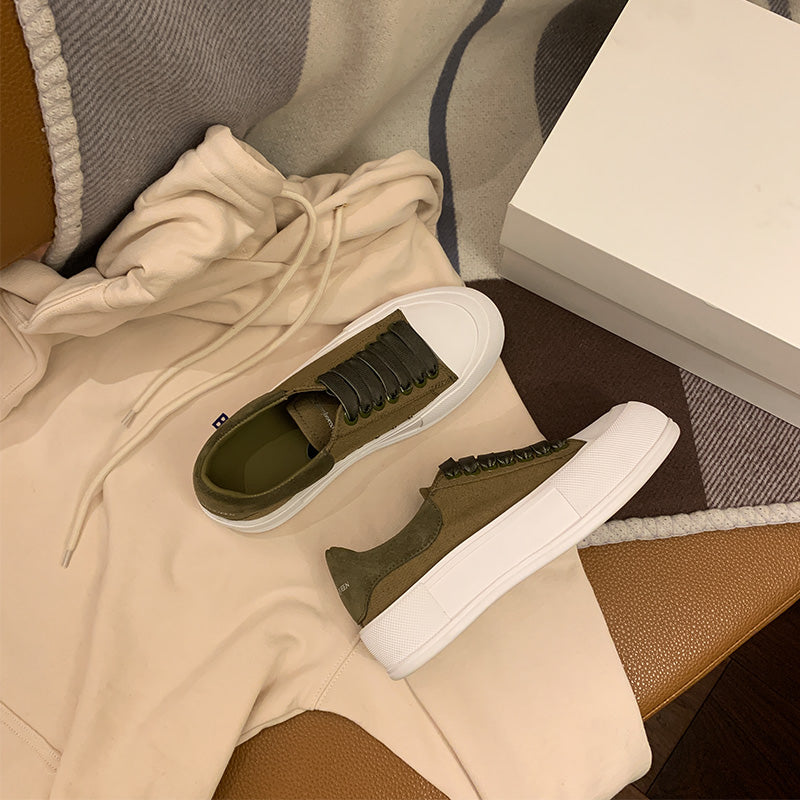 Casual Shoes All-Match White Shoes Canvas Shoes