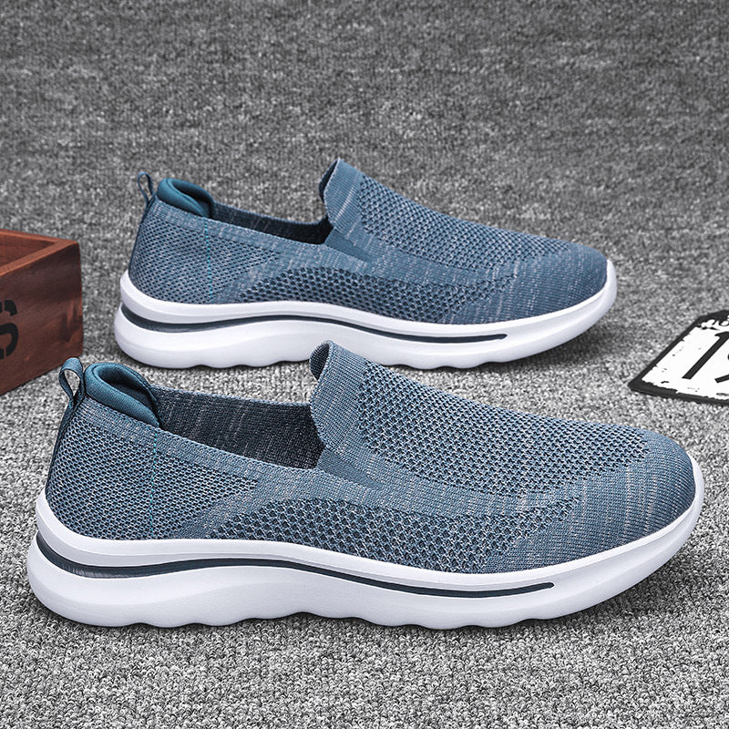 Breathable Mesh Sports Walking Jogging Flat Shoes