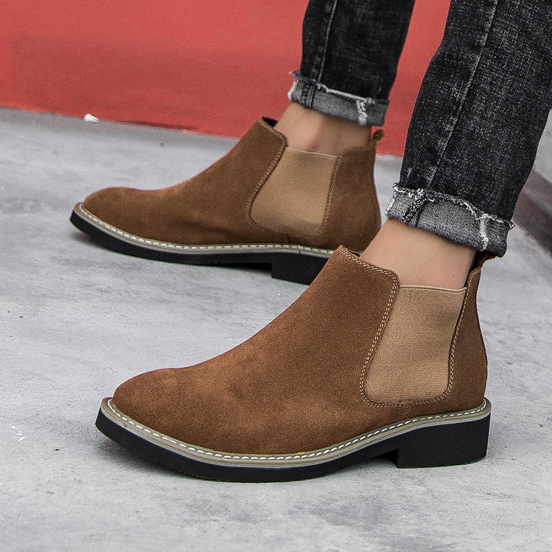 Martin Boots Men's High-top LeatherBoots Casual Leather Shoes