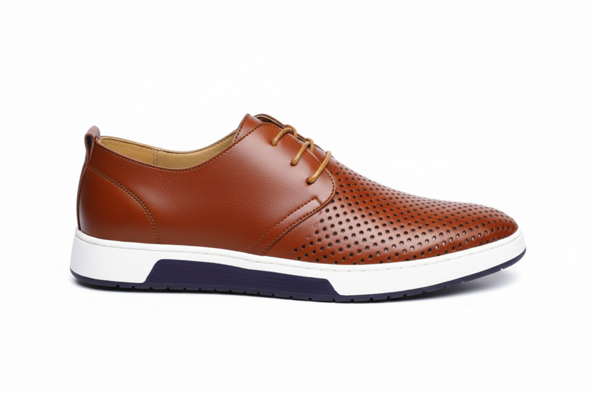 Leather Shoes Men's Business Formal Workwear Shoes Black Trendy Soft Shoes