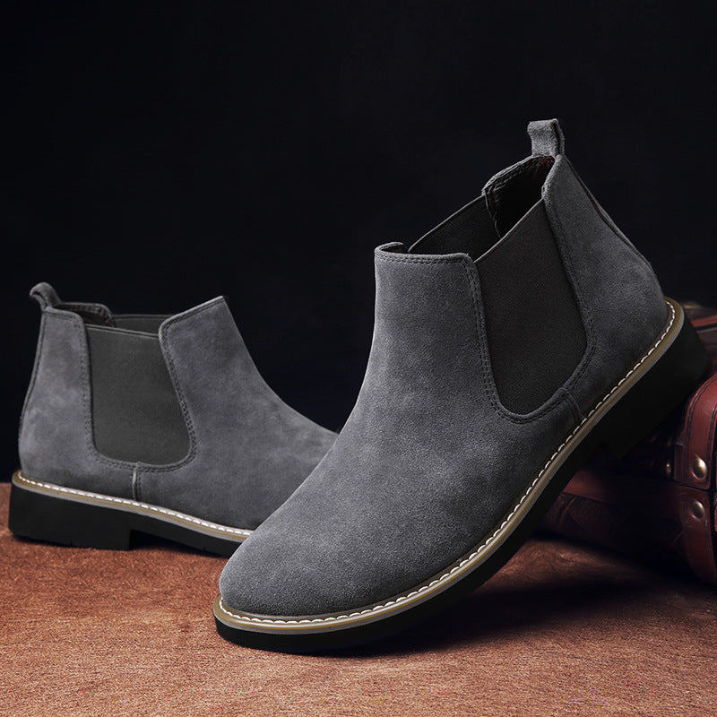 Martin Boots Men's High-top LeatherBoots Casual Leather Shoes