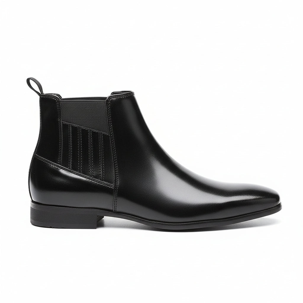 Pointed Toe Chelsea-style Boots For Men