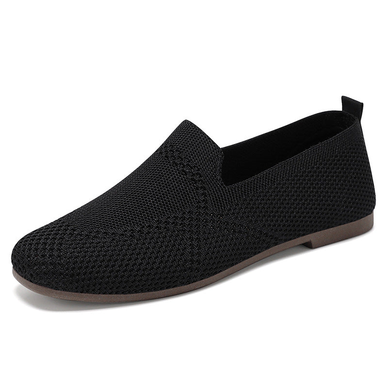 Flyknit Shoes Casual Flat Shoes