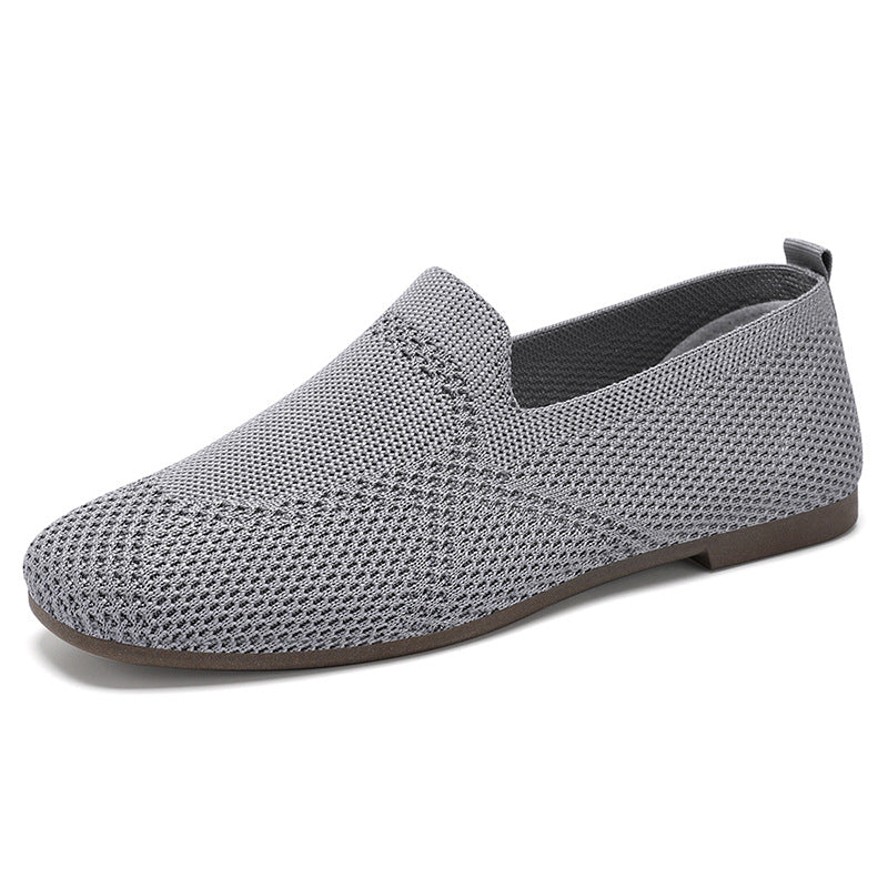 Flyknit Shoes Casual Flat Shoes
