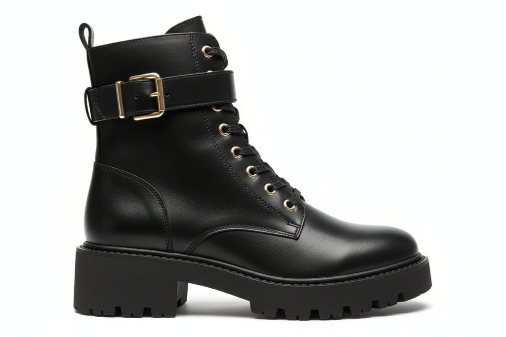 Leather Martin Boots Cotton Boots