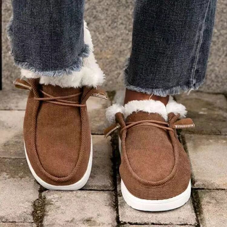 Snow Boots Warm Plush Ankle Boots Winter Shoes