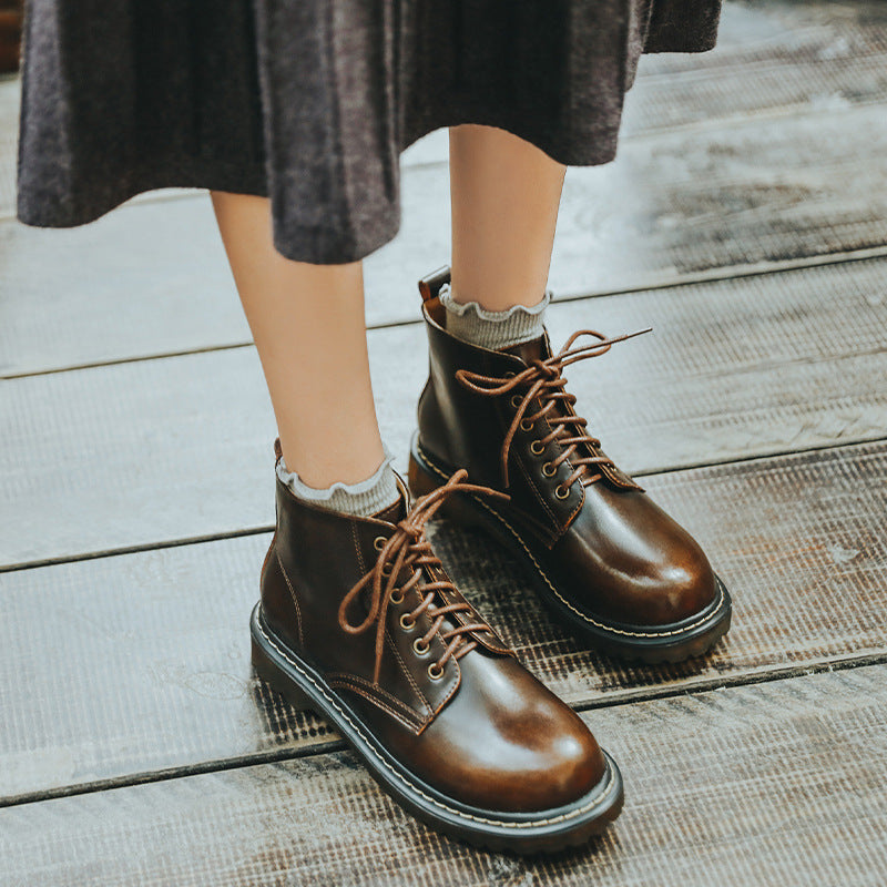Martin Boots Belt Short Boots High Top