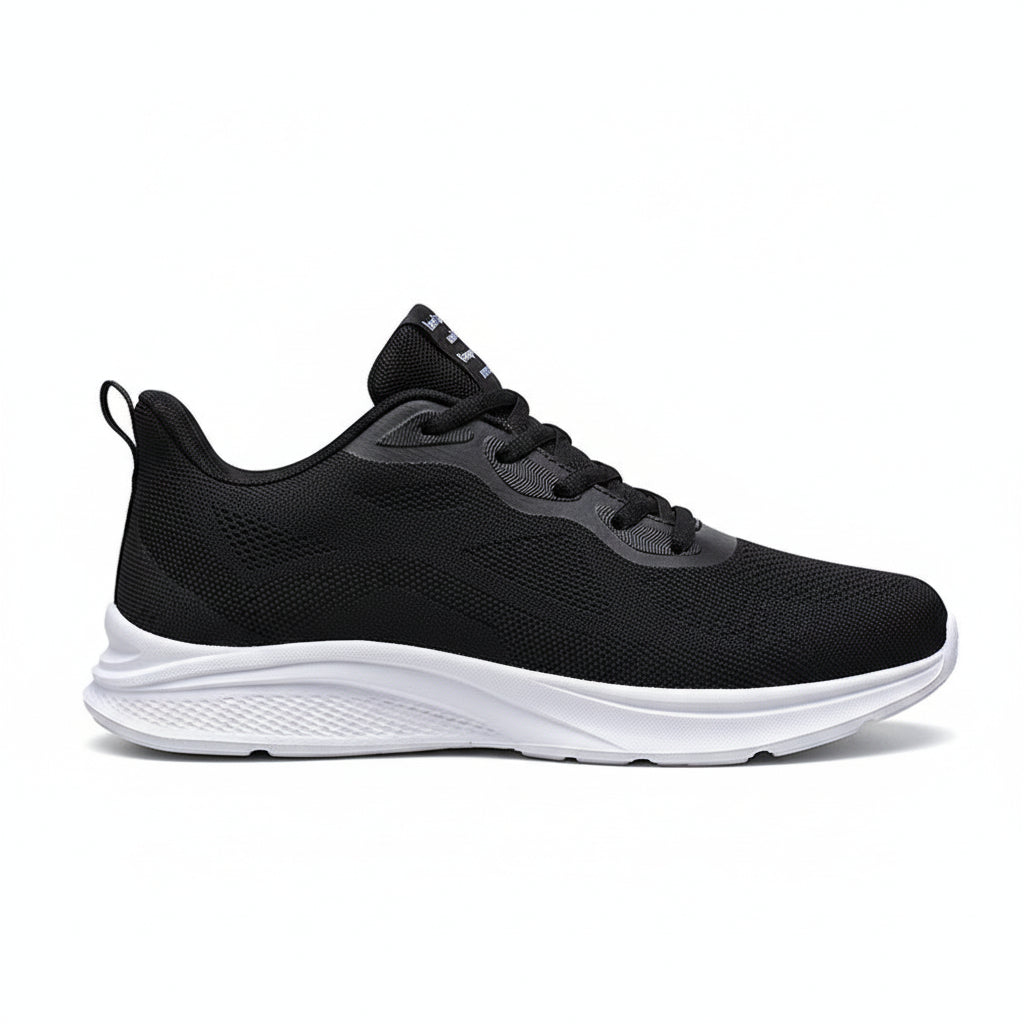 Men's Lace-up Running Shoes Mesh Lightweight Breathable Comfortable Sneakers