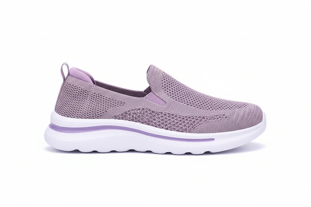 Breathable Mesh Sports Walking Jogging Flat Shoes