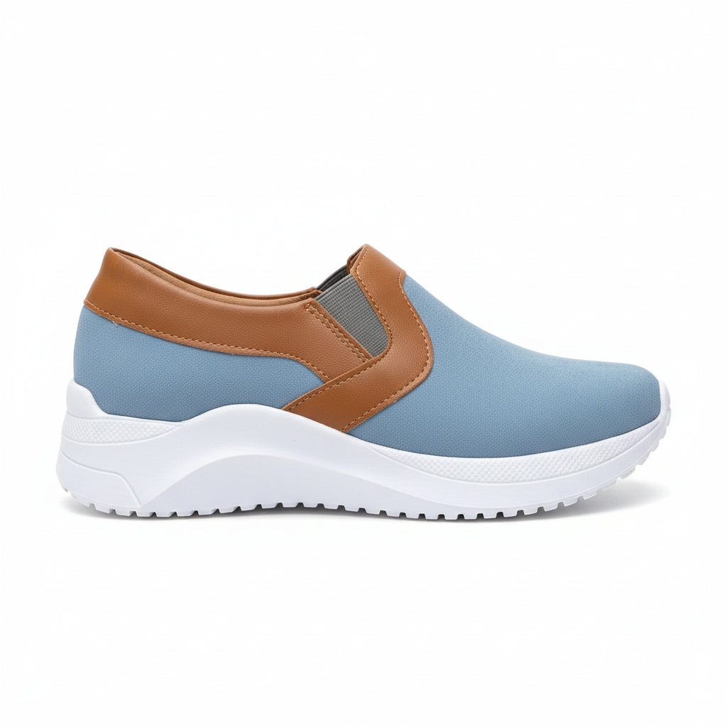 Flat Sneakers Breathable Walking Shoes