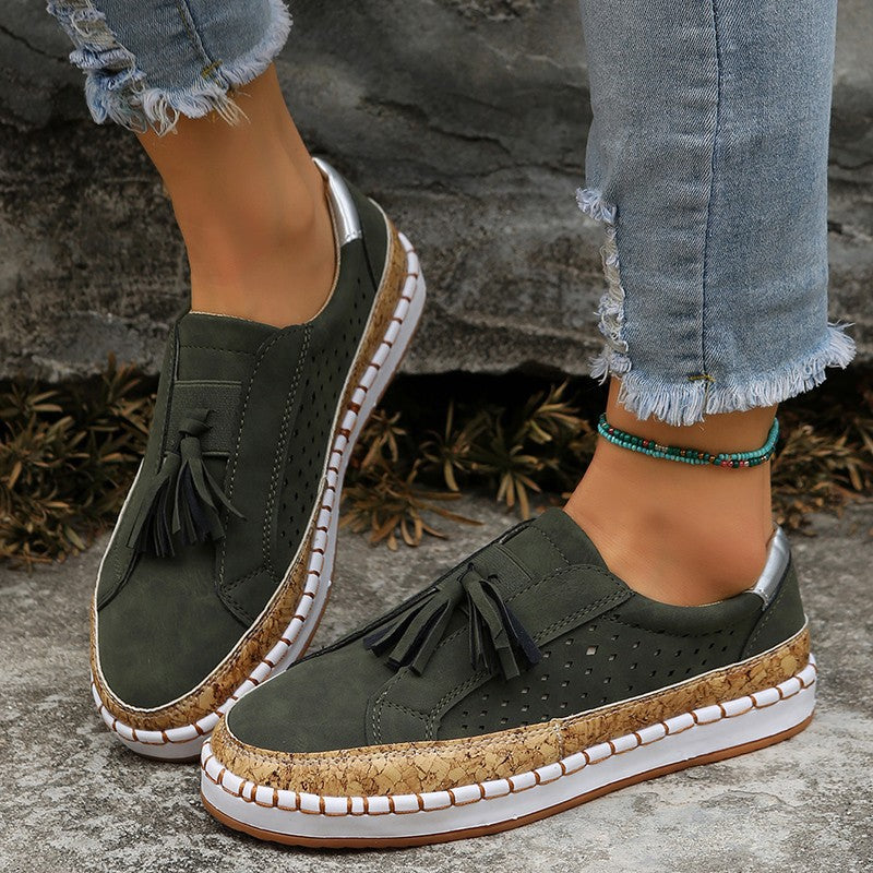 Tassel Flats Loafers Casual Cozy Shoes
