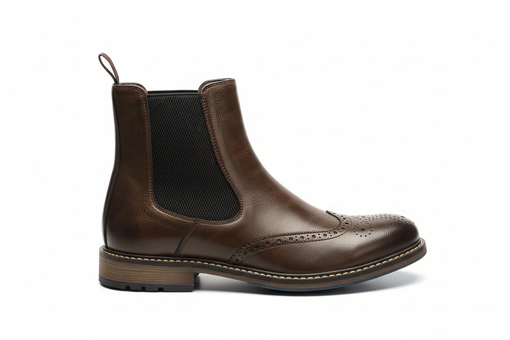 Men's Fashion Vintage Do-over Chelsea Boots