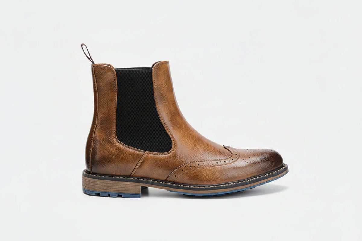 Men's Fashion Vintage Do-over Chelsea Boots
