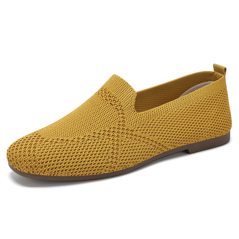 Flyknit Shoes Casual Flat Shoes